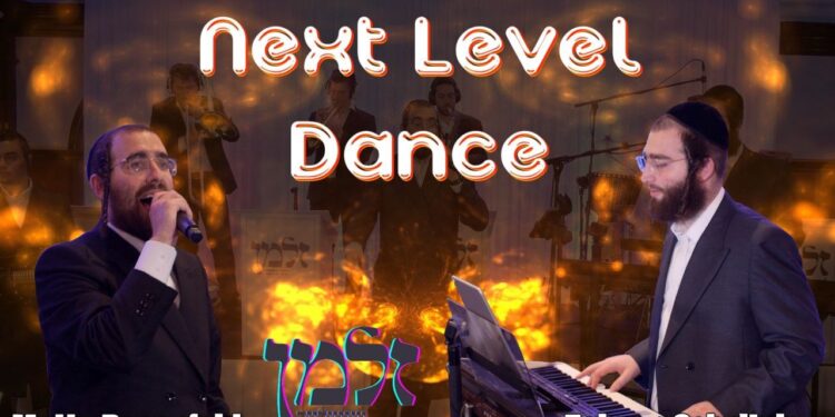 YT Thumbnail • Next Level Dance • Motty Rosenfeld & Zalman Schnitzler @MusicOnTime