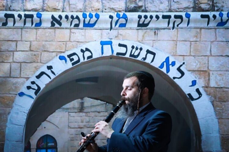 נגן הקלרינט דוד קליגר - צילום יאיר רוזנברג