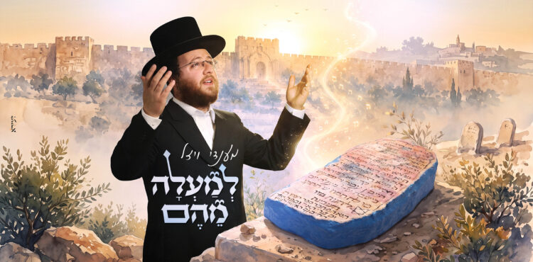 עטיפה מלבנית למעלה מהם