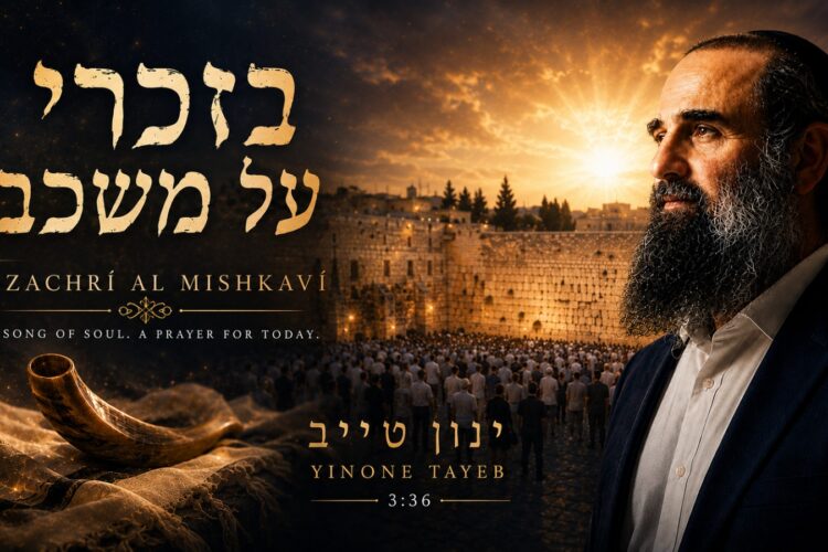 בזכרי על משכבי - עטיפת הסינגל מלבן