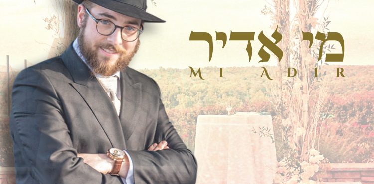 Shmuly Hurwitz - Mi Adir Single Cover Final