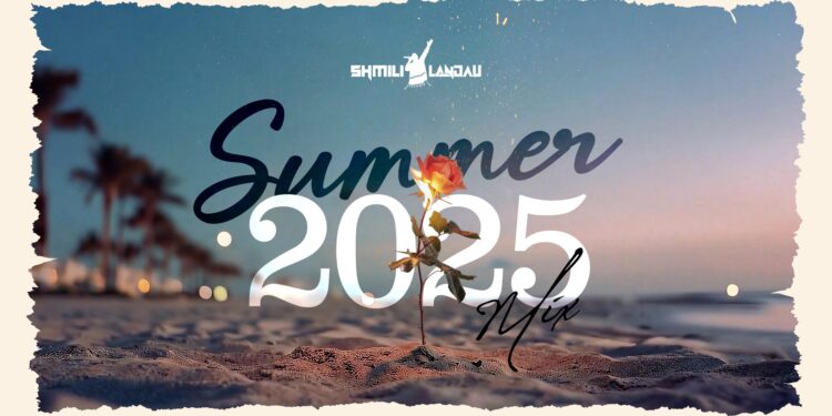 YT Thumbnail • Summer Mix 2025 • Shmili Landau @MusicOnTime
