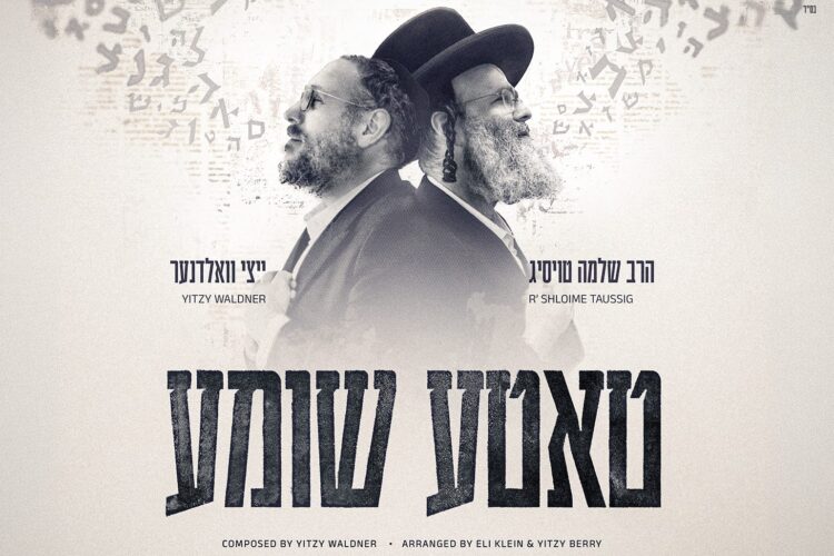 הרב שלמה טויסיג ואיצי וואלדנר טאטע שומע - גרפיקה