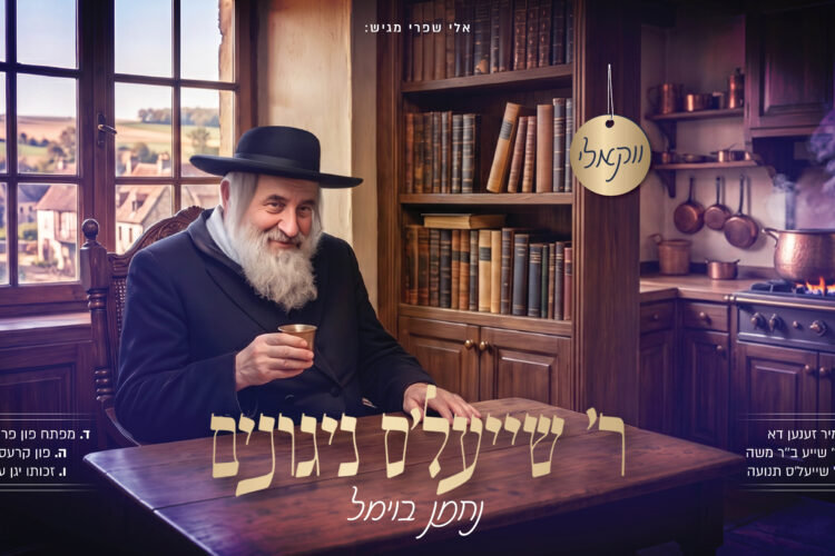 עטיפה מלבנית ר' שייעל׳ס ניגונים