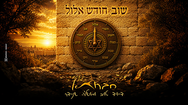 שוב חודש אלול דייויד טויב חברותא עטיפה מלבן